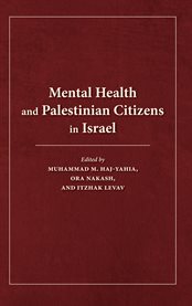 Mental health and Palestinian citizens in Israel cover image