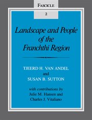 Landscape and people of the Franchthi region cover image