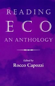 Reading Eco: an anthology cover image