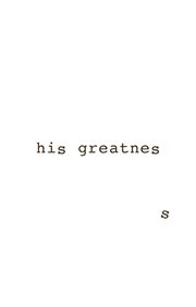 His greatness cover image