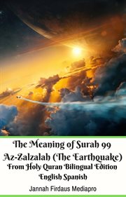 The meaning of surah 99 az-zalzalah (the earthquake) from holy quran cover image