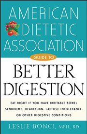 American Dietetic Association guide to better digestion cover image
