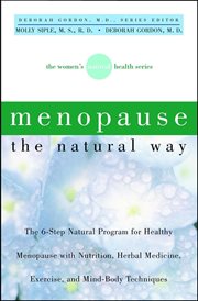 Menopause the natural way cover image