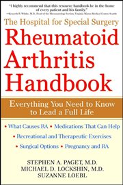 The hospital for special surgery rheumatoid arthritis handbook cover image