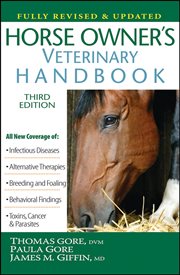 Horse owner's veterinary handbook cover image