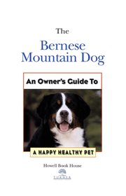 The Bernese mountain dog cover image
