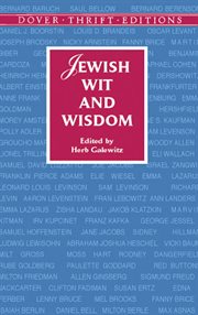 Jewish Wit and Wisdom cover image