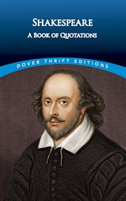 Shakespeare: a book of quotations cover image