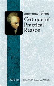 Critique of practical reason cover image