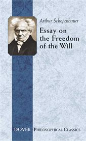 Essay on the freedom of the will cover image