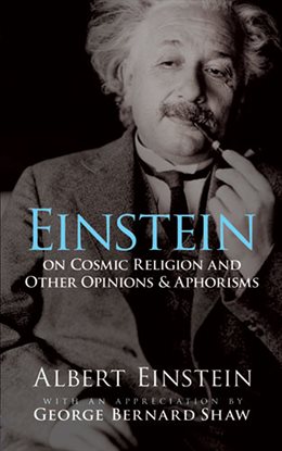 Cover image for Einstein on Cosmic Religion and Other Opinions and Aphorisms