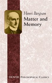 Matter and memory cover image