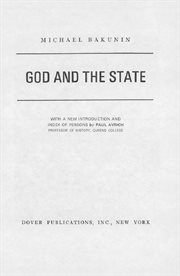 God and the State cover image