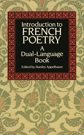 Introduction to French poetry cover image