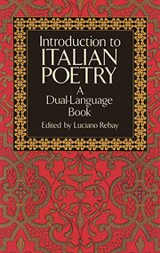 Introduction to Italian poetry cover image