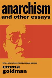 Anarchism and Other Essays cover image
