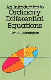 An introduction to ordinary differential equations cover image
