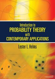 Introduction to probability theory: with contemporary applications cover image