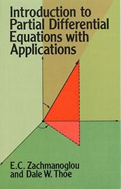 Introduction to partial differential equations with applications cover image