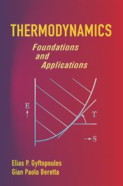 Thermodynamics: foundations and applications cover image