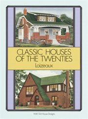 Classic houses of the twenties cover image