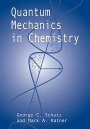 Quantum mechanics in chemistry cover image