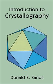 Introduction to crystallography cover image