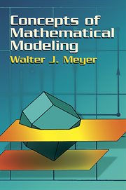 Concepts of Mathematical Modeling cover image
