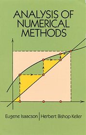 Analysis of numerical methods cover image