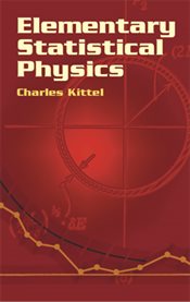 Elementary statistical physics cover image