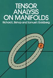 Tensor analysis on manifolds cover image