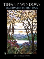 Tiffany windows: stained glass pattern book cover image