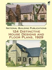 124 distinctive house designs and floor plans, 1929 cover image
