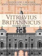 Vitruvius britannicus. Second series cover image