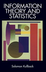 Information theory and statistics cover image