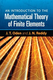 An introduction to the mathematical theory of finite elements cover image