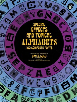 Cover image for Special Effects and Topical Alphabets