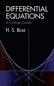 Differential equations: a concise course cover image