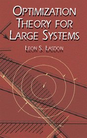 Optimization Theory for Large Systems cover image