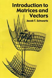 Introduction to Matrices and Vectors cover image