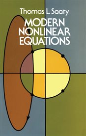 Modern nonlinear equations cover image