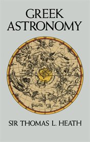 Greek Astronomy cover image