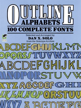Cover image for Outline Alphabets
