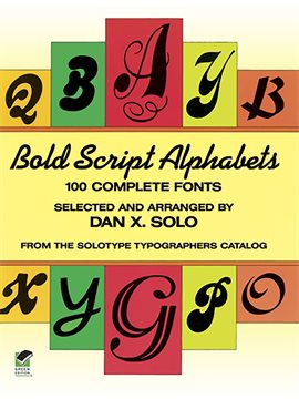 Cover image for Bold Script Alphabets