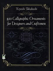 850 Calligraphic Ornaments for Designers and Craftsmen cover image