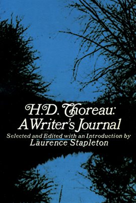 Cover image for H. D. Thoreau, a Writer's Journal
