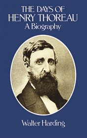 Days of Henry Thoreau cover image