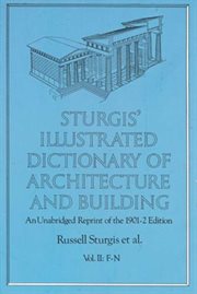 Sturgis' illustrated dictionary of architecture and building, vol. ii cover image