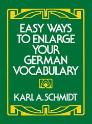 Easy ways to enlarge your German vocabulary cover image