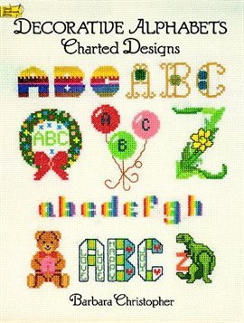 Cover image for Decorative Alphabets Charted Designs